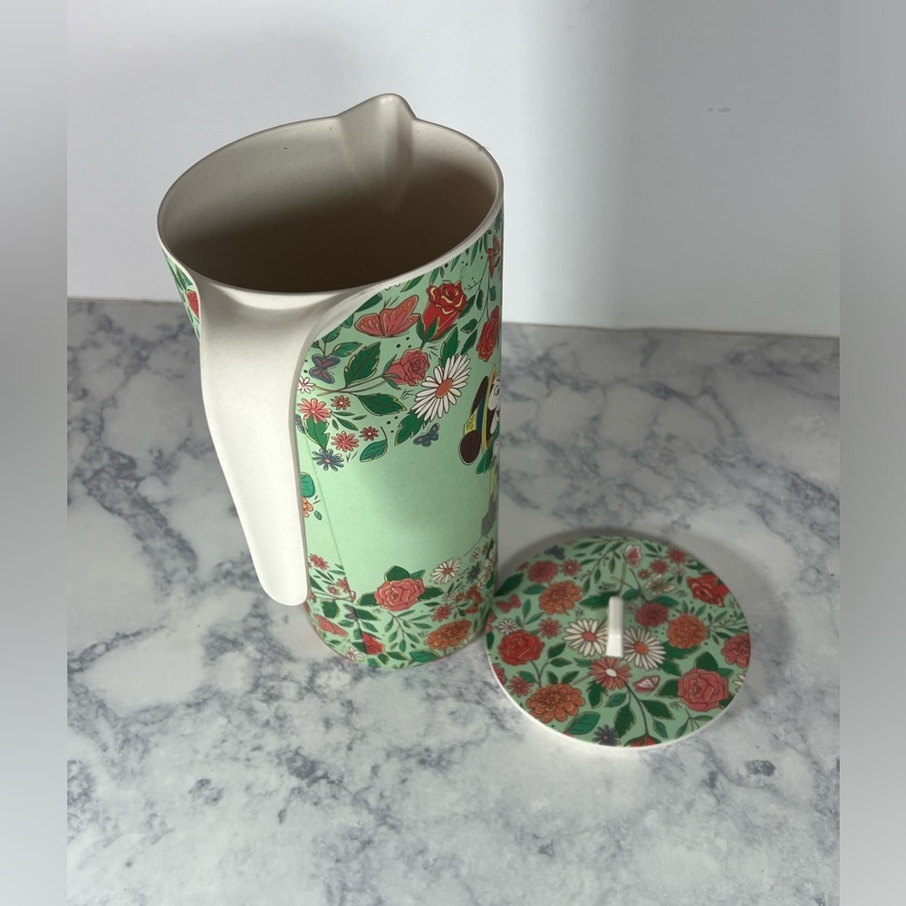 Disney Epcot Flower and Garden Festival 2022 Mickey Grow Green Pitcher New - Picture 7 of 10